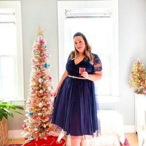 ASOS vintage style lace dress